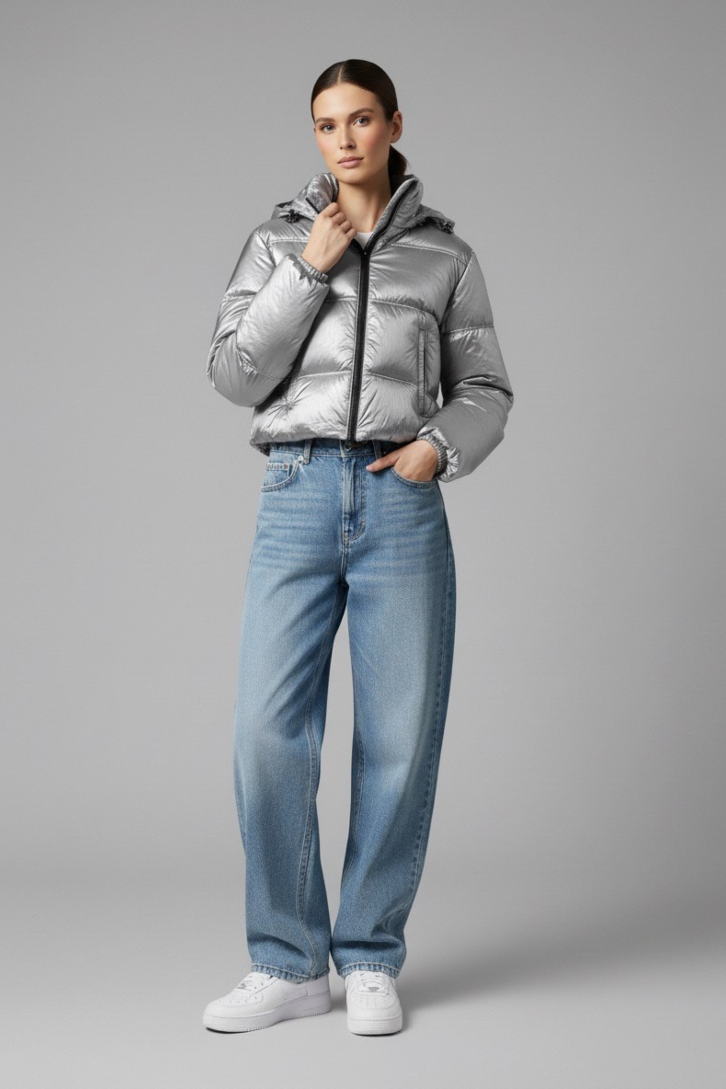 METALIC - PUFFER
